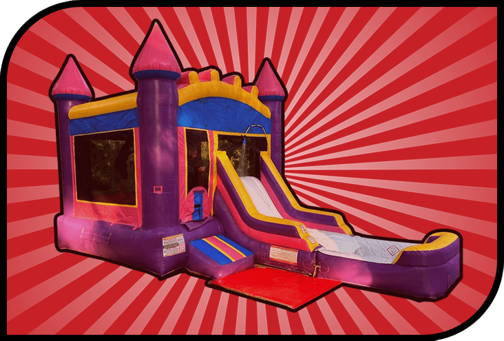20 Ft Double Curve Water Slide
